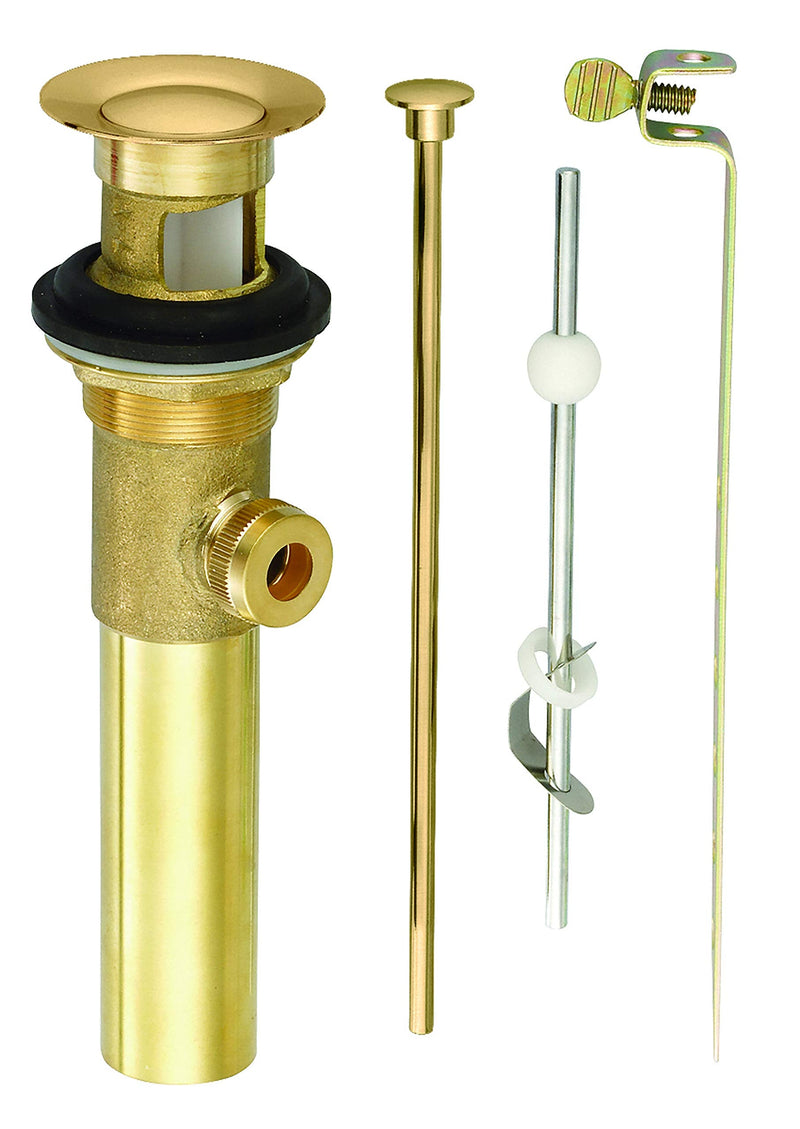 Gerber Plumbing Metal Pop-Up Drain Assembly with Lift Rod