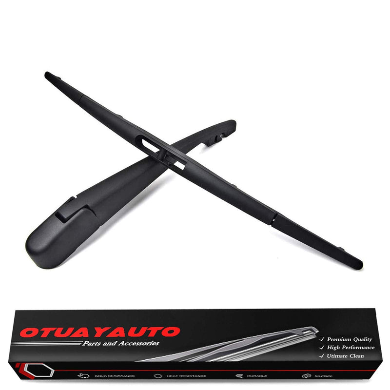 OTUAYAUTO Rear Windshield Wiper Arm Blade, Replacement for 2011-2017 Honda Odyssey OEM : 68256590AA - Back Window Wiper for Automobile Rear Wiper Arm and Blade Replacement for Honda Odyssey 2011-2017