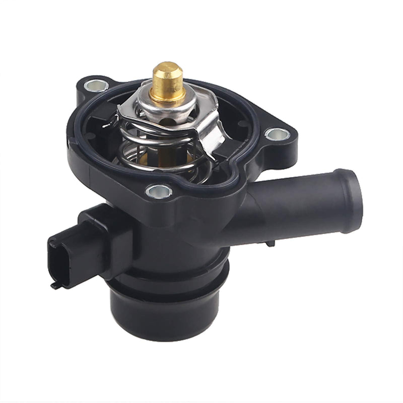 55565336 Engine Coolant Thermostat Housing Assembly Compatible with 2011-2016 Chevy Cruze Limited 1.4L Replace OEM 55565336 55579010 902-808