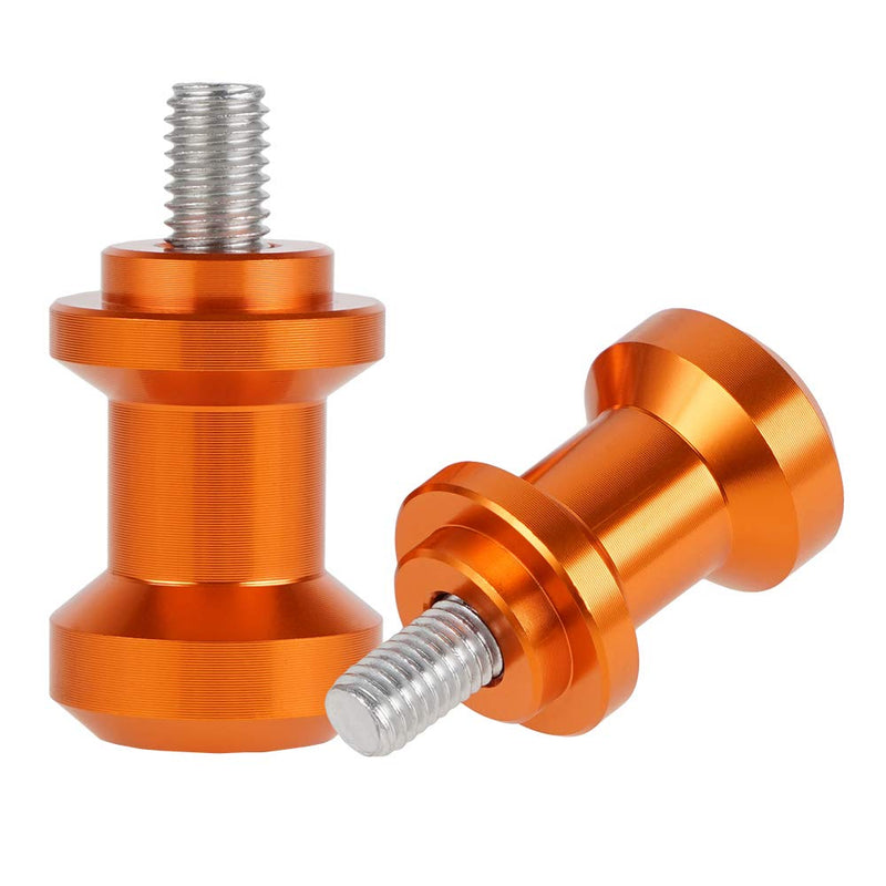 NICECNC Orange M10 XP1.5 SwingArm Spool Bolts Slider Compatible with KTM 690 SMC R/Enduro R 2019-2023,790 890 Duke/Adventure R 2018-2023,250/390 Duke 2018-2021
