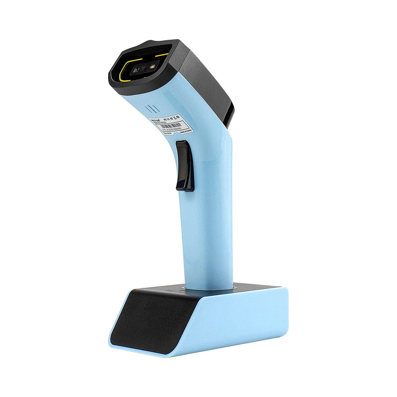 NETUM Bluetooth Wireless 2D Barcode Scanner Automatic, Hands Free Barcode Reader with Charging Cradle and Built-in Memory, Fast and Precise scanning, Transfers Up to 50 Meters - DS7500 2D -DS7500