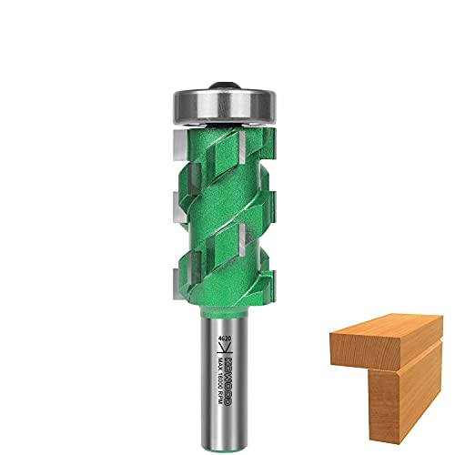 PRO Flush Trim Router Bit(16 Flutes) 1/2" Shank,2" Cut Length 16 Flutes