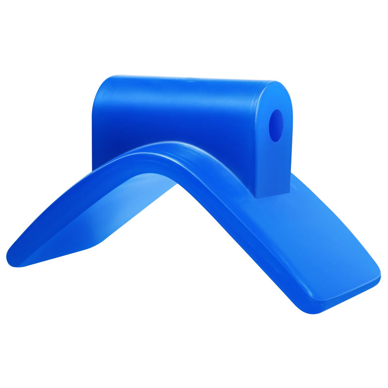 3" V Boat Trailer Roller Bow Stop Installation Aperture 1/2" Bow Stop for Boat Trailers Blue Bow Roller.
