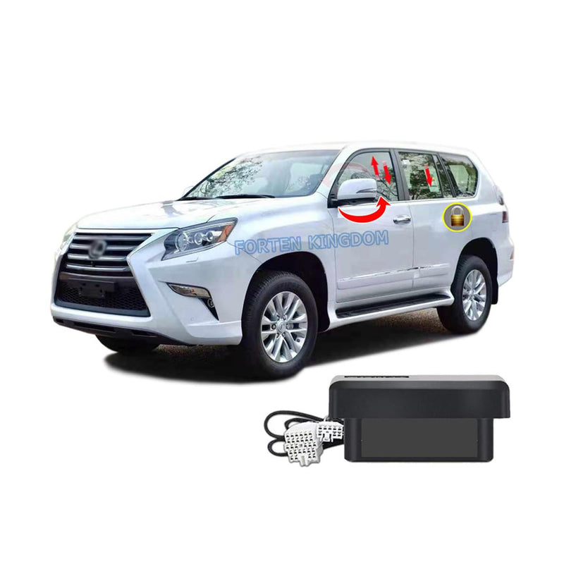OBD GX 460 Car Auto Window Closer Open Side Mirror folder unfold and Speed Lock Kit For Lexus GX GX400 GX460 2020-2022 2020-2022 model