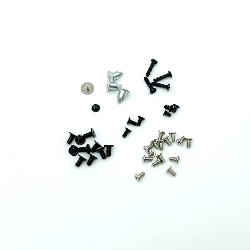 Replacement Full Screws Set For Nintendo Switch Console, EMiEN Screws Replacement for Nintendo Switch Slide Rail Back Shell, Philip’s Triwing Head Screws