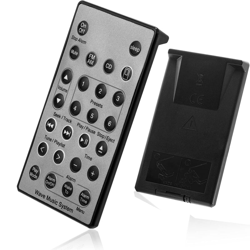 Replacement Remote Control for Bose Wave Sound Touch Music Radio System I II III IV - Without Battery Silver Color
