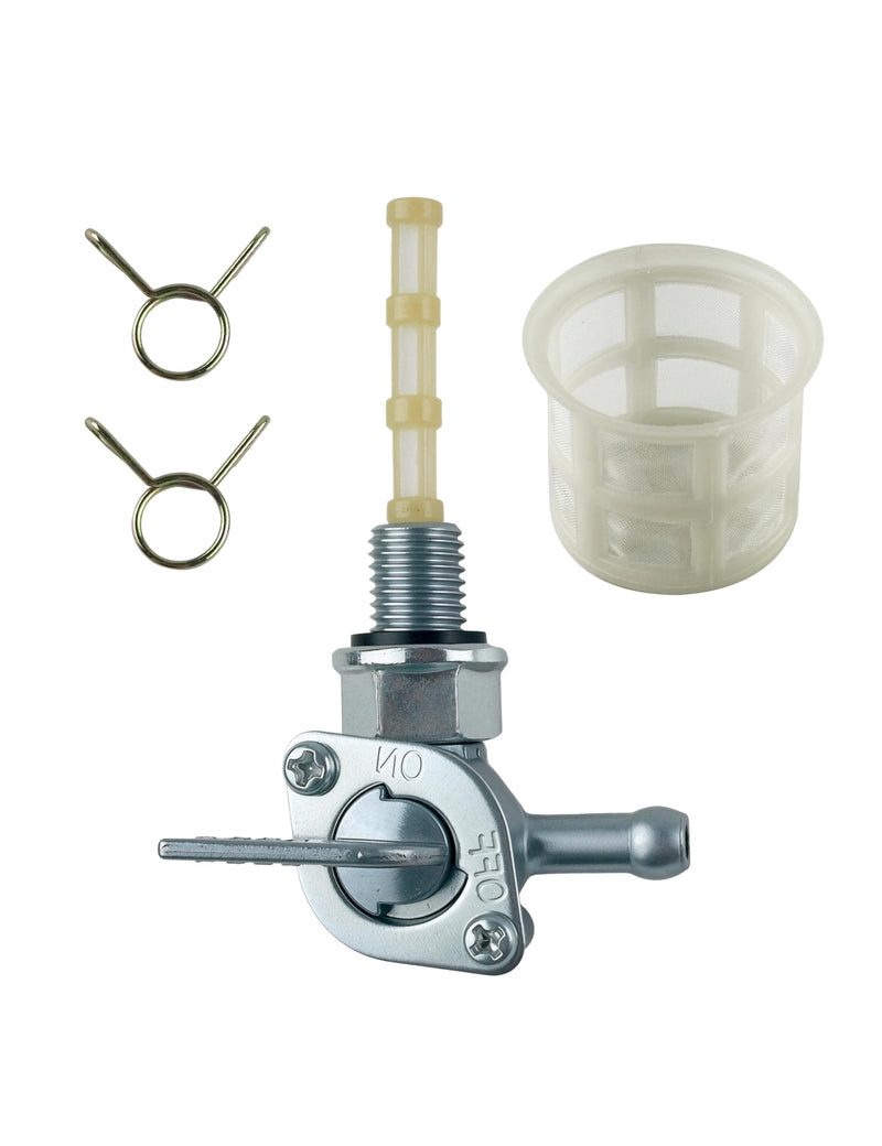 YAMAKATO Generator Fuel Petcock Switch Gas Tank Shut Off Valve for Champion Firman Generac OH3384 Briggs & Stratton 310574GS 193272GS 204743GS Yamaha Honda M10 x 1.25mm 28-1783-V2 For Generators