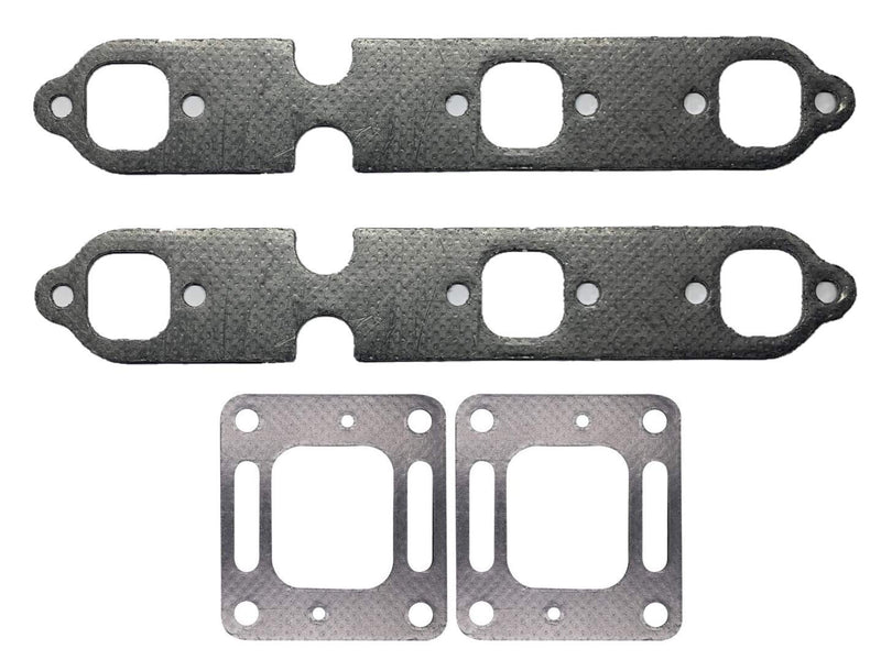 Exhaust Manifold Gasket Set Fit MerCruiser 4.3L Marine Gas Engines V6