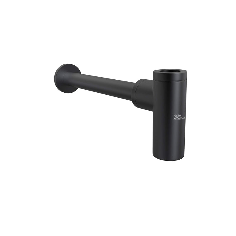 Swiss Madison Well Made Forever SM-BT01MB, Bottle Trap Drain Matte Black 14 Inch