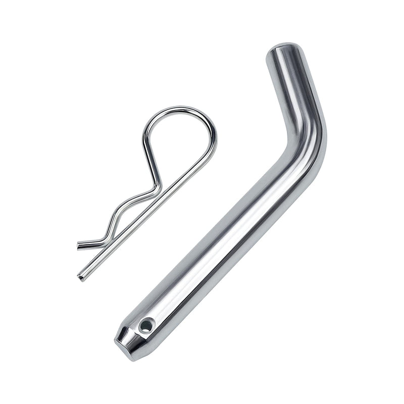Cenipar Trailer Hitch Pin & Clip with Grooved Head, 5/8-Inch Diameter, Fits 2 or 2-1/2-Inch Receiver 1