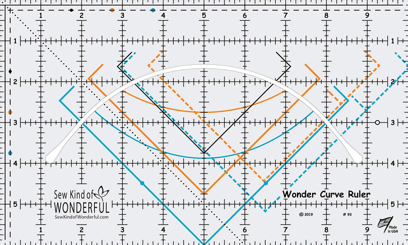 Sew Kind of Wonderful Wonder Curve Ruler
