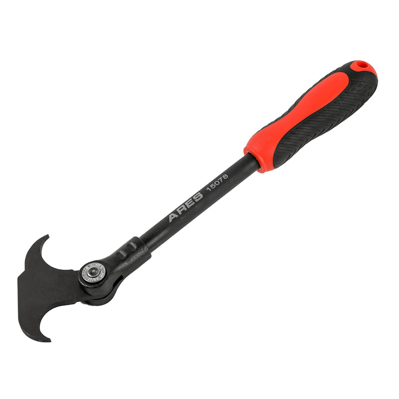 ARES 15078-12-Inch Indexing Seal Puller - 14 Adjustable Locking Positions - Dual Hook Tip Design - Remove Oil and Grease Seals on Cars, SUVs and Light Trucks 12-Inch Indexing Seal Puller