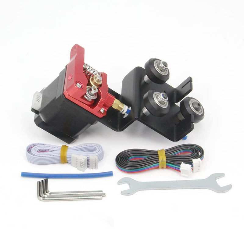 Upgrade 3D Printer Direct Extruder Support Kit with Stepper Motor Easy Print Flexible Filament for Creality Ender-3, Ender 3 Pro,CR-10,CR-10S (Support Plate Kit with Motor) Support Plate Kit with Motor