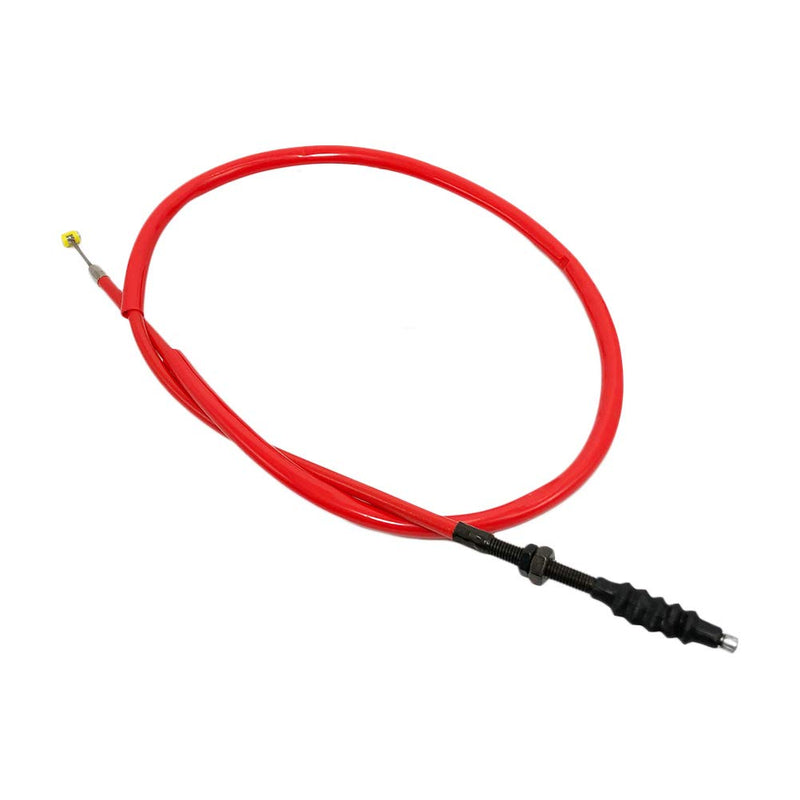 OUDIMO Replacement Clutch Cable with 316 Stainless Steel Core Dirt Bike Clutch Line 44 inch，Motorcycles clutch cable For NC engine 125CC 200CC 250CC Dirt Pit Bikes EnduroMotocross (Red)