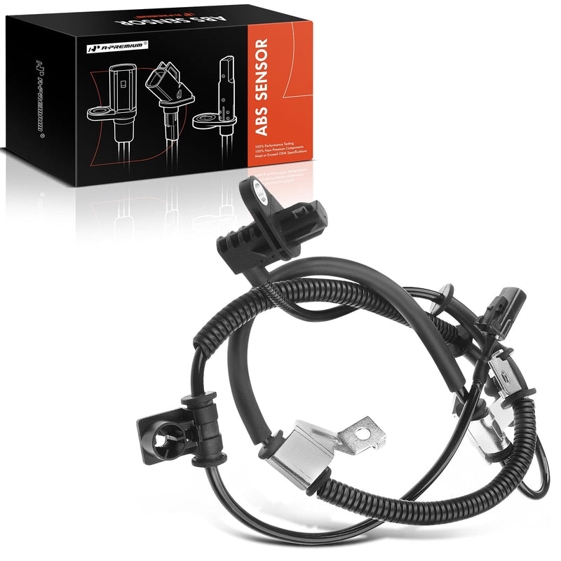 A-Premium Front Right ABS Wheel Speed Sensor - Compatible with Kia Models - Soul 2010 2011 2012 2013, 1.6L 2.0L, Hatchback - Front Passenger Side, Replaces 95671-2K000, 956712K000