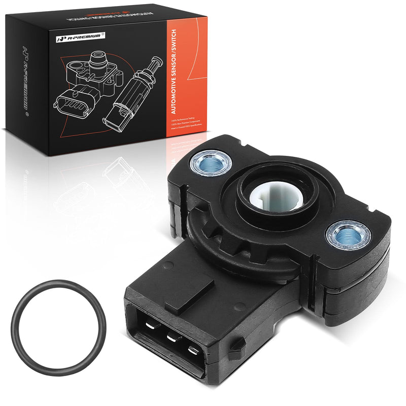 A-Premium TPS Throttle Position Sensor Compatible with BMW E36 318i 318is 318ti 323i 323is 325i 328i 328is E34 525i 530i 540i 740i 740iL 840Ci M3 Z3 DOHC, Replace# 13631726591, 13631721456