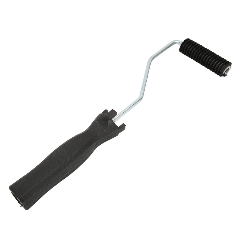Fiberglass Laminating Roller 22x75mm, Professional Bubble Roller Tool for FRP, Composite, Boat Repair & Tub/Shower Fiberglass Mat Seam with Ergonomic Handle