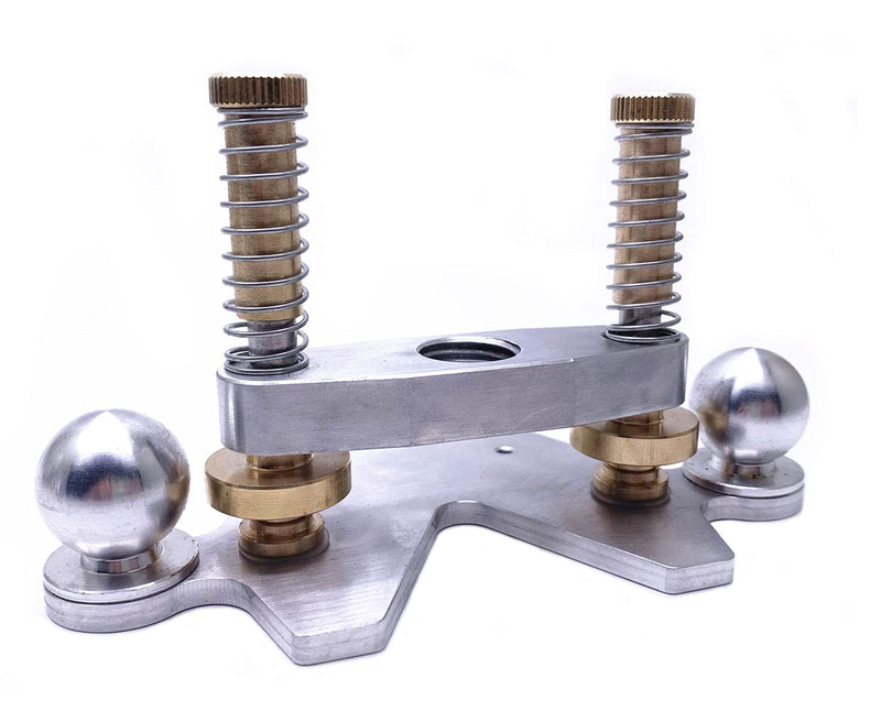 Jiayouy Precision Rotary Tool Plunge Router Attachment – Perfect for Guitar Bass Fretted Instrument Work - Type B