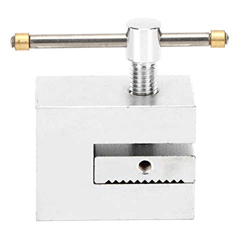 500N Straight Single Tooth Clamp Stainless Steel Push-Pull Force Fixture for Tensile Tester