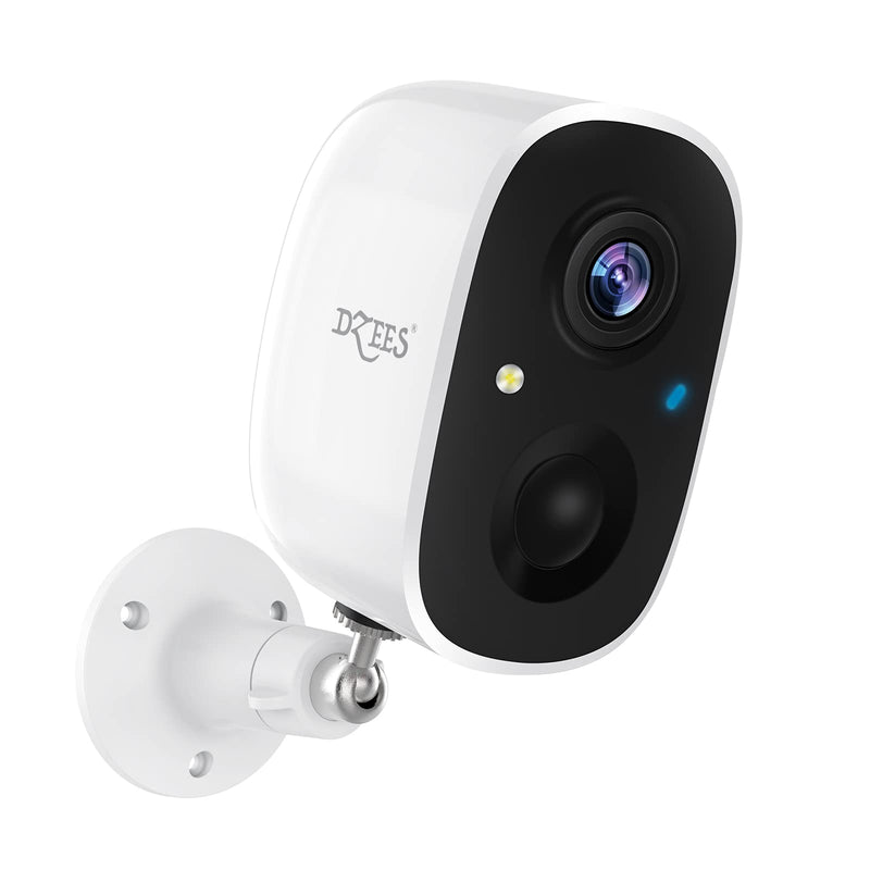 Dzees Security Cameras Wireless Outdoor - Spotlight & Siren, 2K 3MP Upgrade WiFi Cameras for Home Security, AI Motion Detection, Color Night Vision, 2-Way Talk, Waterproof