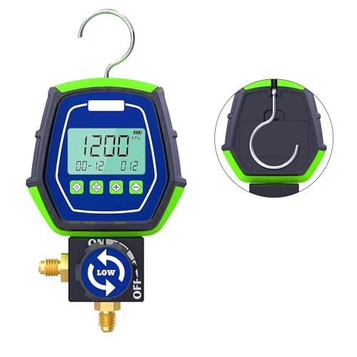 L202 Digital HVAC Manifold Gauge for Auto & Home AC Single Test Data