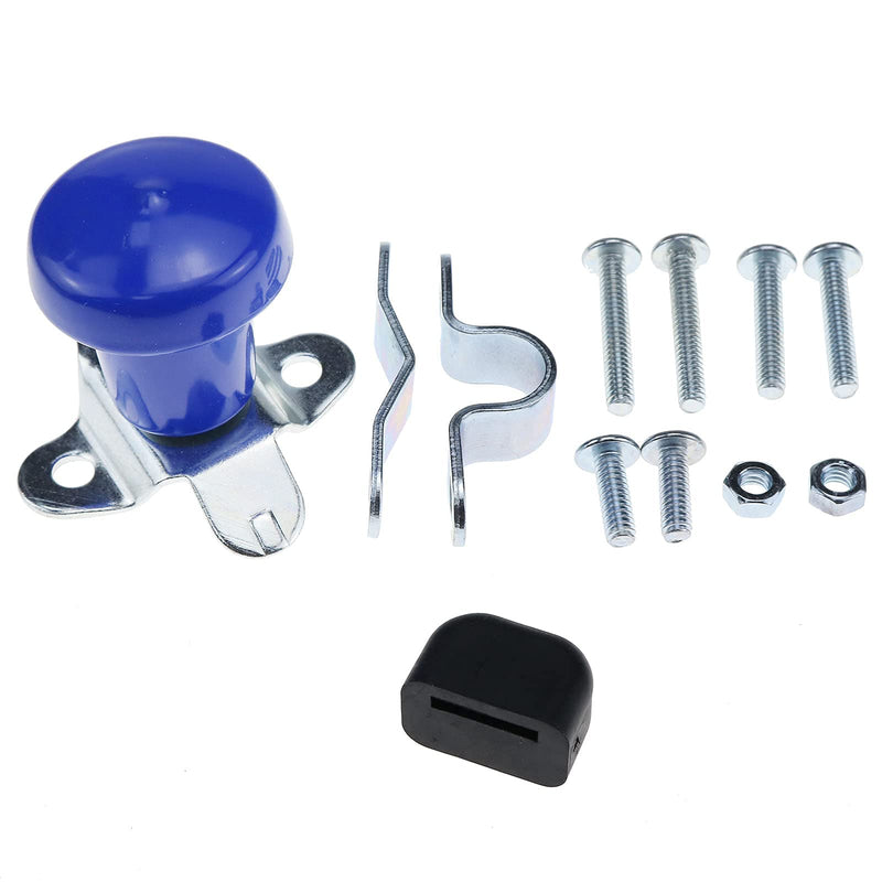 DVparts Blue Vinyl Steering Wheel Spinner Tractor Knob Rubber Sleeve WSV120B for Ford Farmtrac Landtrac LS Tractor Universal Product