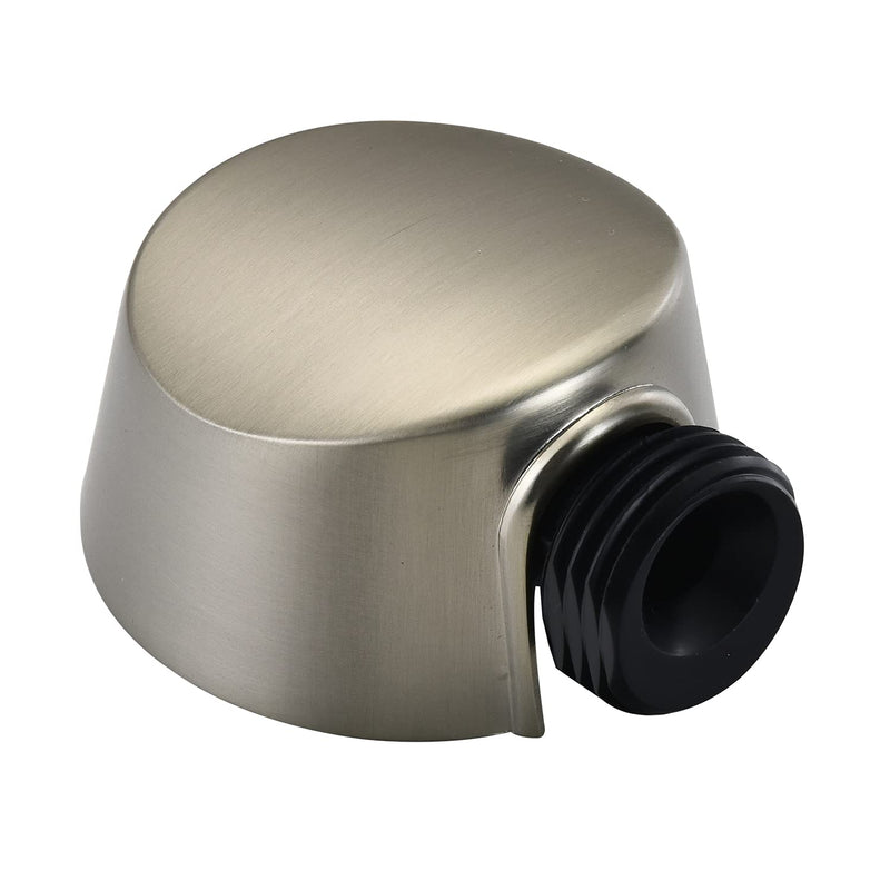 A725BN Round Drop Ell Handheld Shower Wall Connector Replacement Part for Moen ，Brushed Nickel 0.5 Inch IPS