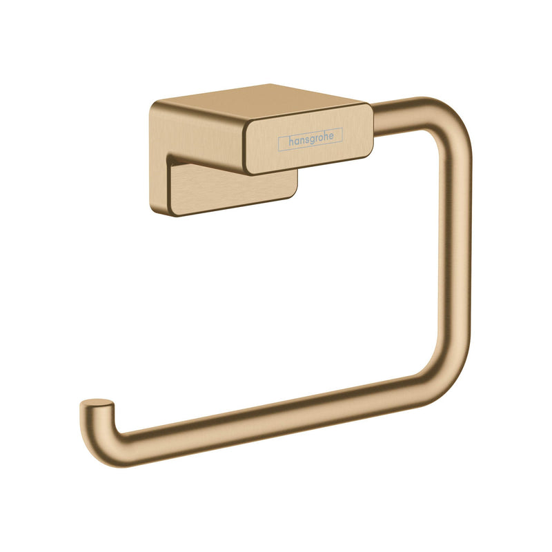 Hansgrohe AddStoris 7-inch -Towel Ring in Brushed Bronze, 41754140 Towel Ring