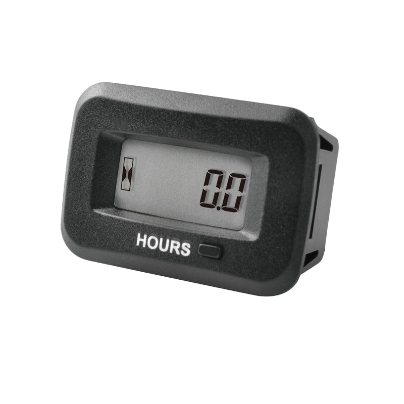 Yooreal AC/DC 5-277V Digital OEM Hour Meter Gauge, Regular Maintenance Alert,Works on Various of ZTR/Riding Lawn Mower Tractor String Trimmer Land Edger Generator