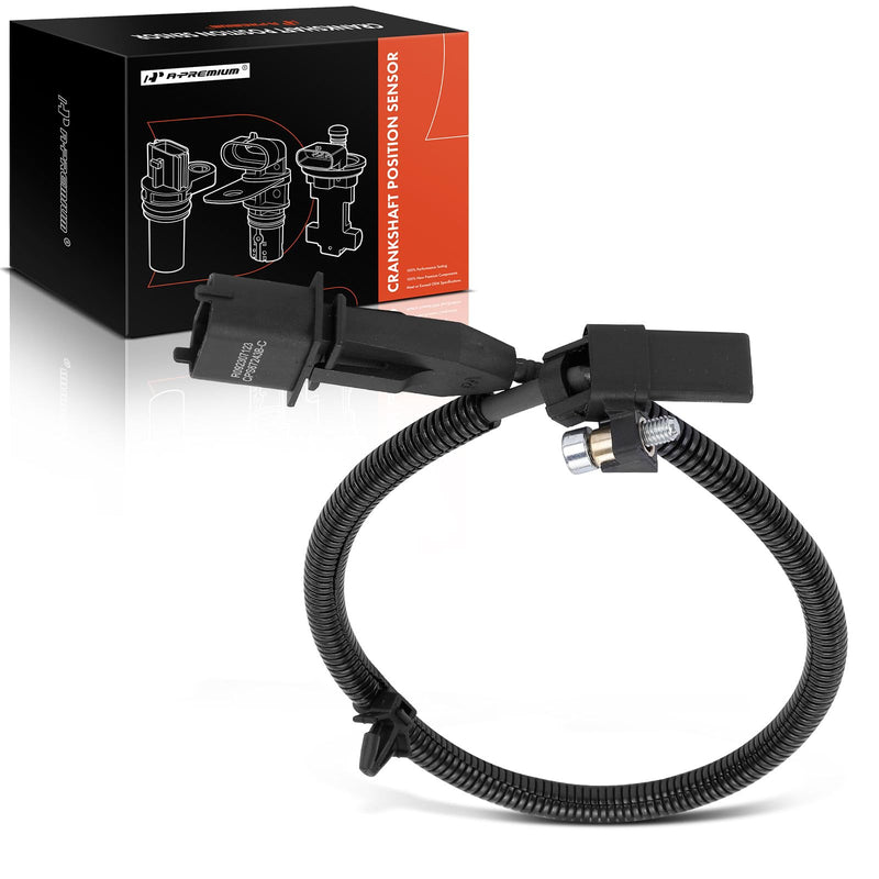 A-Premium Engine Crankshaft Position Sensor Compatible with Chevrolet Cruze 2011-2016, Cruze Limited 2016, Sonic 2012-2018, L4 1.8L, Replace# 55567243