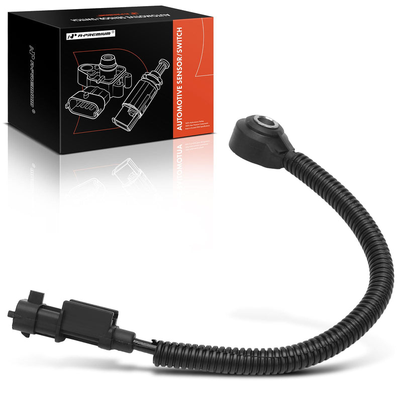 A-Premium Knock Detonation Sensor Compatible with Hyundai Accent 2006 2007 2008 2009 2010 2011 & Kia Rio Rio5 2006-2011, L4 1.6L, Replace# 3925026900