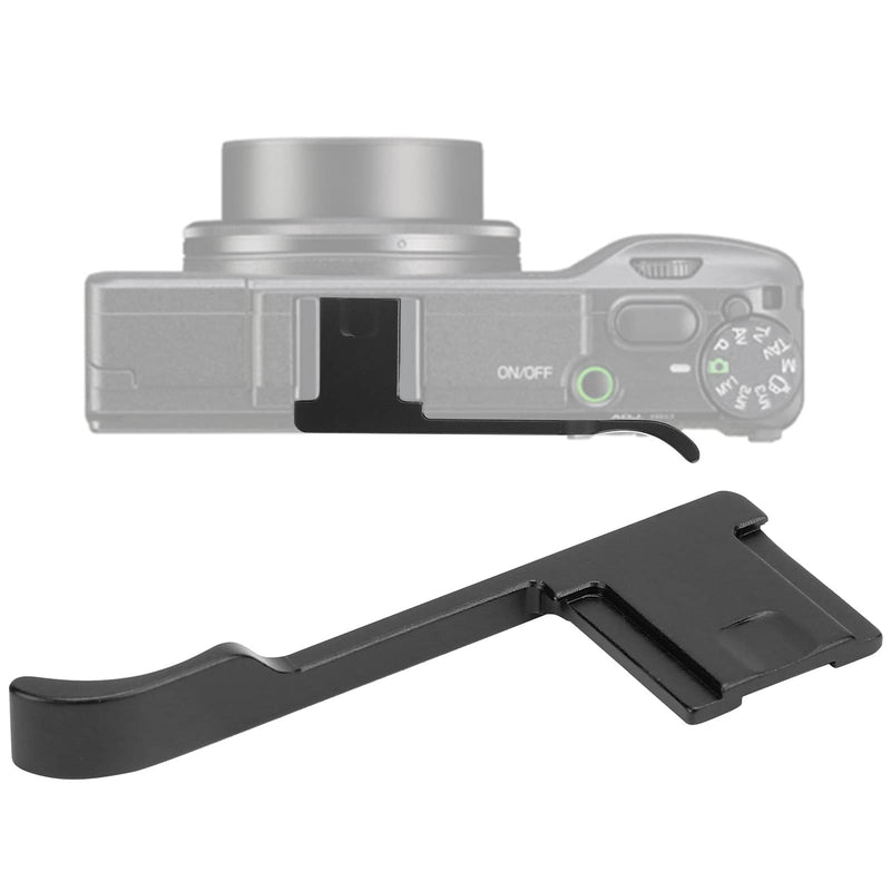 Camera Thumbs Grips, Camera Hot Shoe Thumbs Up Grip for GR2/for X70(Black)