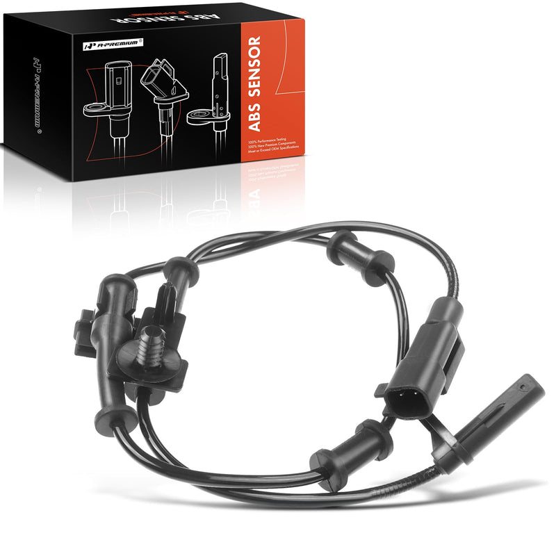A-Premium Front Left or Right ABS Wheel Speed Sensor - Compatible with Chrysler & Dodge Models - Charger, Challenger, 300 2015-2020 - Front Driver or Passenger Side, Replace# 68199987AC, 68199987AA Pack of 1