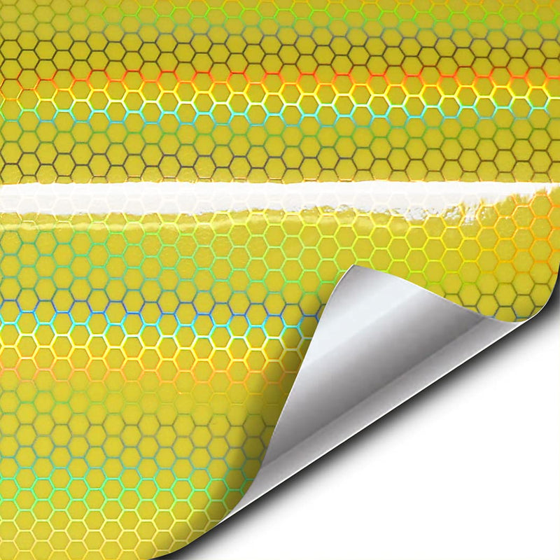 VViViD Bio HEX+ Air-Tint Headlight Vinyl Roll (12" x 60", Micro Yellow) 12" x 60"