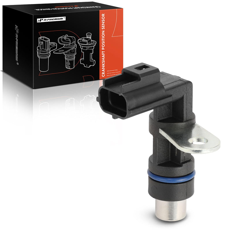 A-Premium Engine Crankshaft Position Sensor Compatible with Dodge Dakota 2004-2010 Durango Nitro Ram 1500 Ram 3500 & Jeep Commander Grand Cherokee Liberty & Mitsubishi Raider 3.7L, Replace# 56044180AB