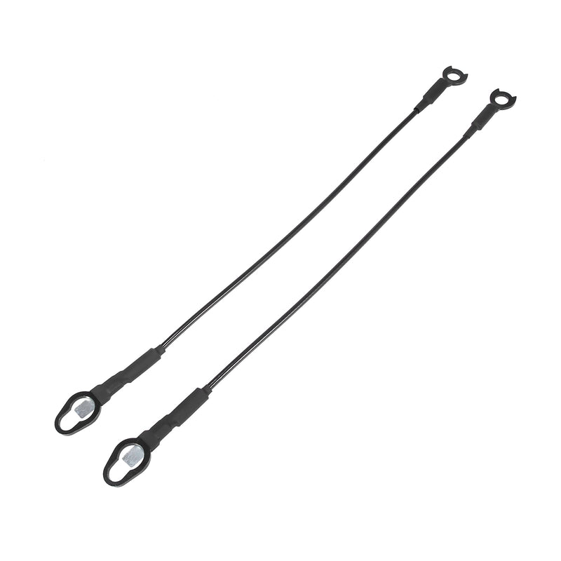 X AUTOHAUX Pair Rear Tailgate Cables Lift Gate Support Straps Pickup for Dodge for Ram 1500 2500 3500 55276074AC