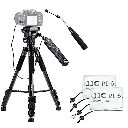Camera Tripod + 2 Pack (with Flash) Rain Cover：Video Camera Remote Control Tripod + 2 Pack 18" Long Clear Lens Raincoat (with Flash)