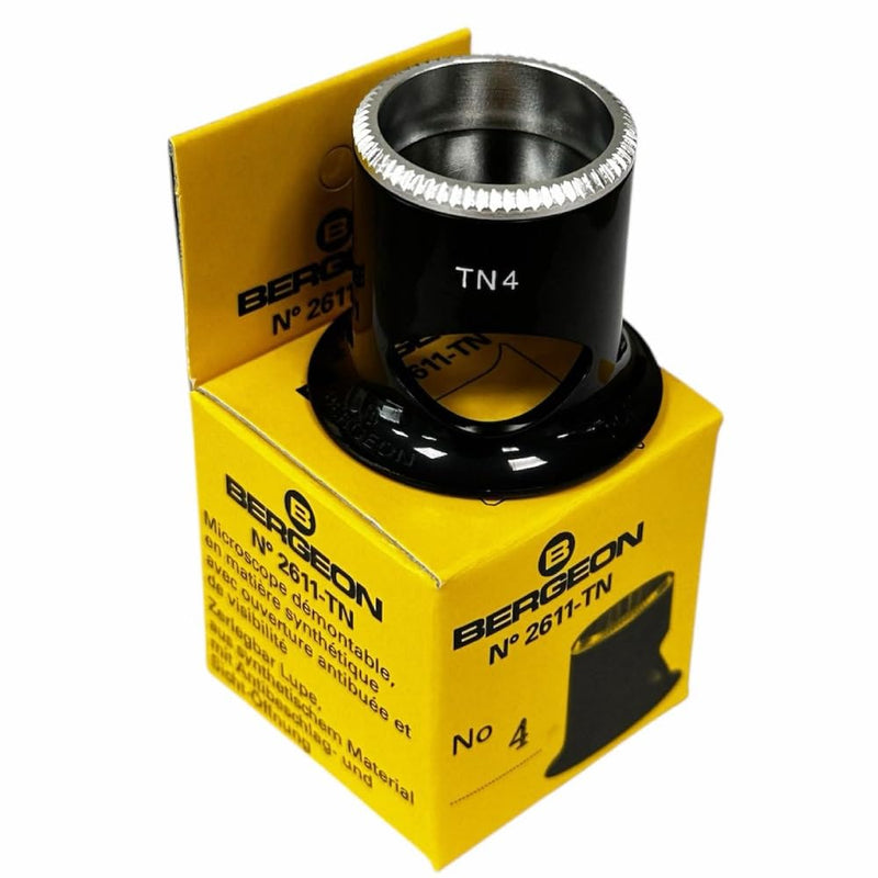 Bergeon 2611-TN-2.5, 4X Watchmaker Loupe Biconvex Air, Model No. 2.5