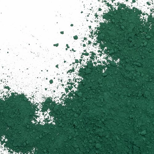 GOODTAKE Iron Oxide Powder, Green Concrete Color Pigment, Color Dye for Cement, Concrete, Clay, Pastel, Mortar, Grout, Mix DIY, Epoxy Resin (20 oz) 20 Ounce (Pack of 1)
