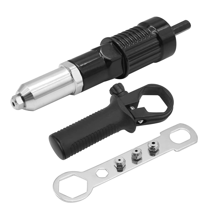 Pop Rivet Gun Tool Rivet Drill Attachment Power Drill Tool Kit Cordless Rivet Gun