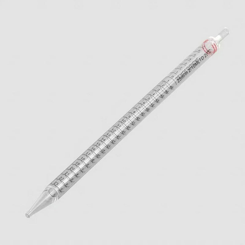 Serological Pipette - 25ml/Red,Individually Wrapped(Case of 50) 25ml - 50pcs