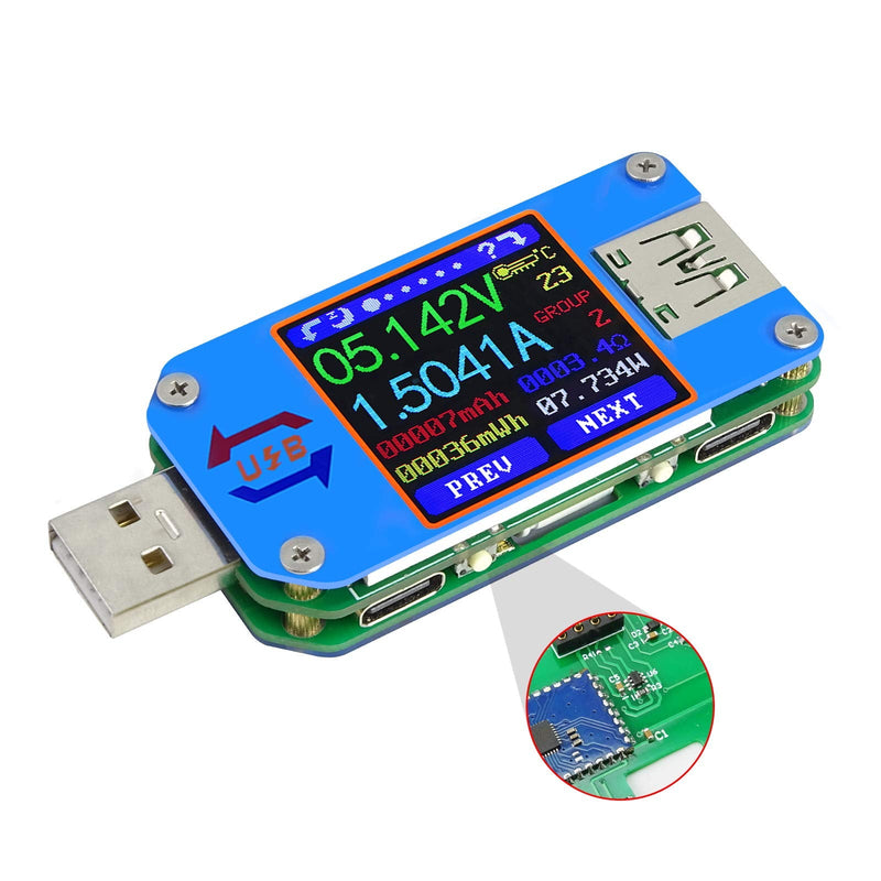 RD UM25 UM25C USB Meter Tester Voltage Current Battery Power Charger Voltmeter Ammeter Multimeter Tester
