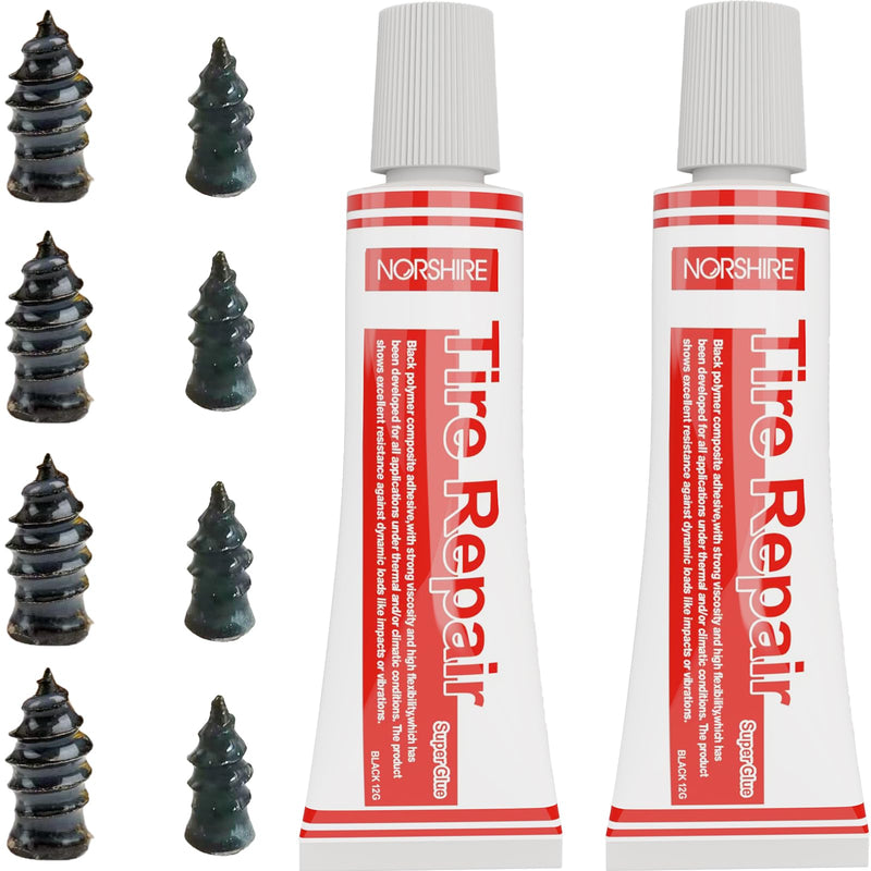 Tire Repair Nail,Self-Tapping Screw,Tire Repair Kits,Tire Screw Plug,Tire Repair Rubber Nail,Tire Fix,Suitable for car, Motorcycle, ATV, Jeep, Truck, Tractor tire Puncture Repair