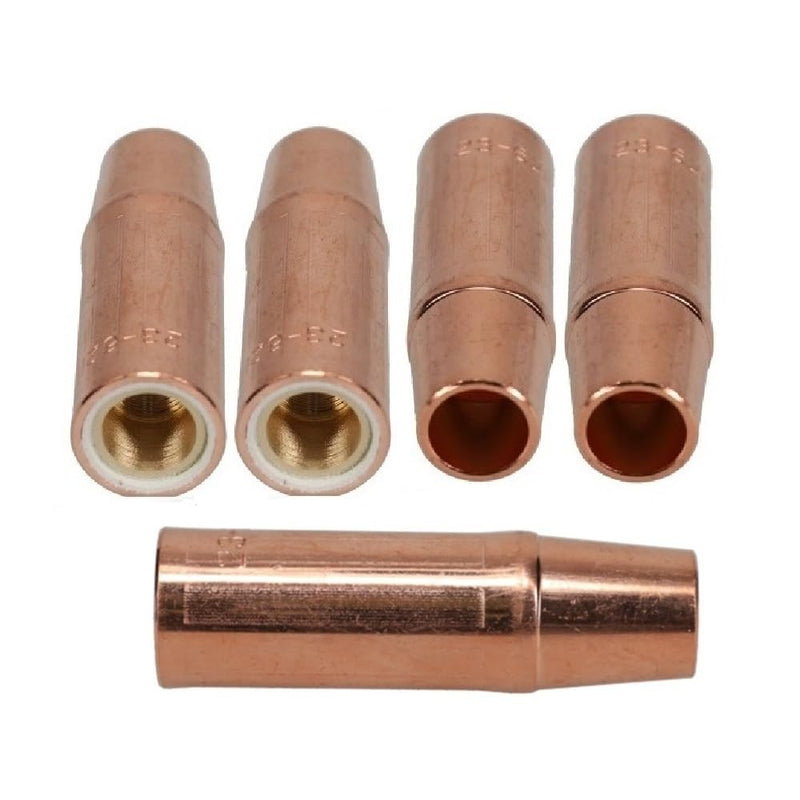 23-62 Mig Welding Nozzles 5/8" for Tweco 2, 3, 4 and Lincoln Magnum 200, 300, 400 MIG Weld Gun (Pack of 5) 23-62 23-62 Mig Welding Nozzles 5/8"