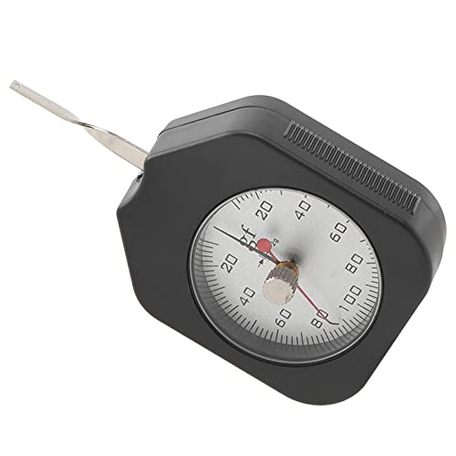  [AUSTRALIA] - Kadimendium SEG‑100‑2 Dial Tension Meter Tester Pocket Gram Force Meter Double Pointer 100g Tension Meter for Dial Measuring Instrument