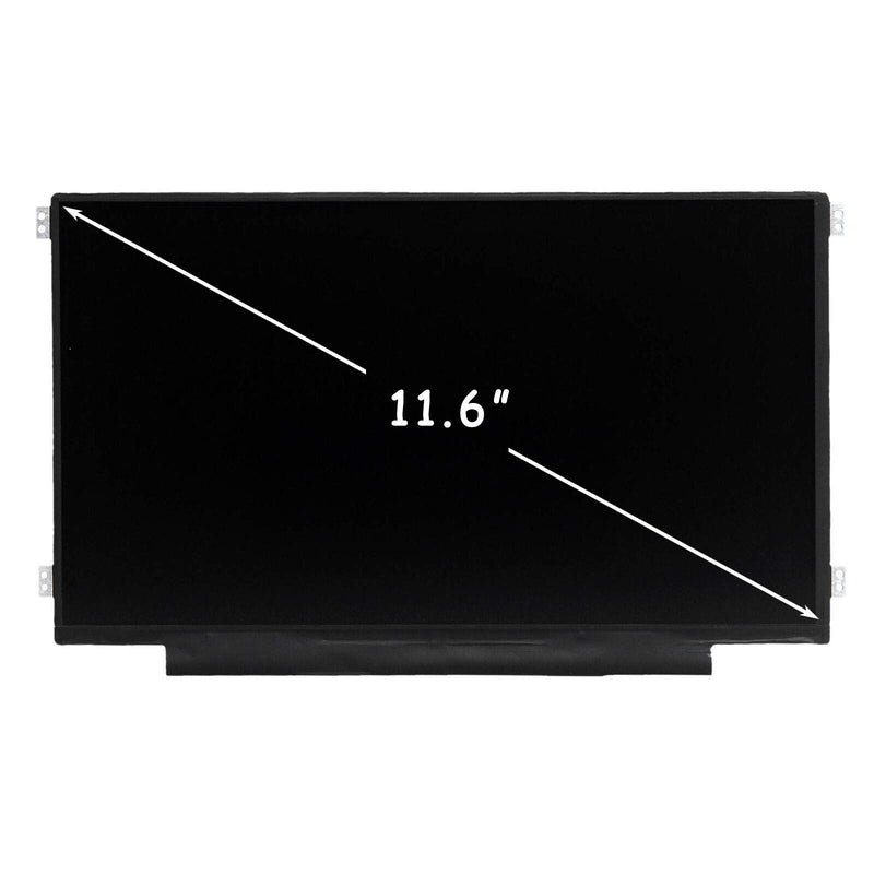 LCD Screen Replacement B116XTN02.3 for Samsung ChromeBook 4 XE310XBA XE310XBA-K03US LED Display,11.6" 1366x768(Non touch,Right & Left Mounting brakets)