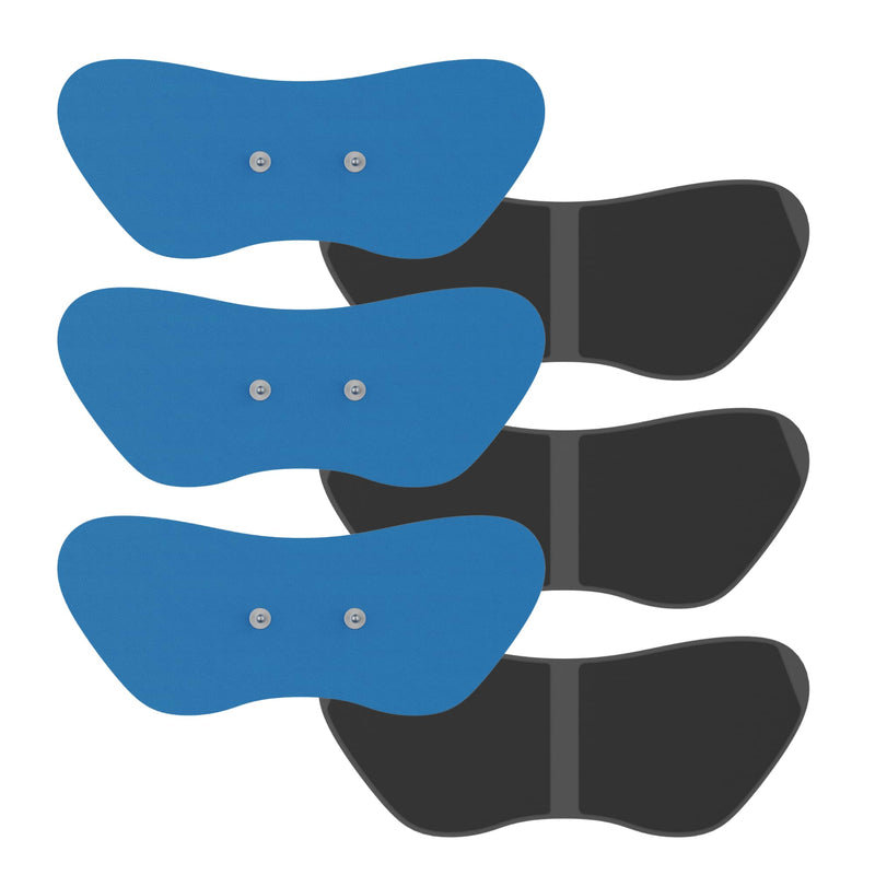 Soterix PainX TENS Unit Electrode Gel Pad Refills - 1 Pack of 6 Pads (Large) - Muscle Stimulator Relaxer Wireless Pads for Relief on Knee, Back, Neck Large