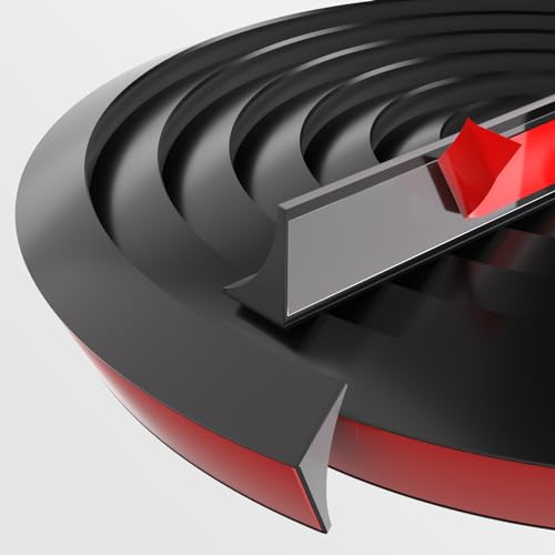 78 Inch Water Guard for Kitchen Sink，Silicone Rubber Kitchen Splash Guard, Corner Water Retaining Dam Strip for Countertop,Shower, Bathroom，Self Adhesive Caulk Seal Strip Edge Trim (Black) 78 Inch Black