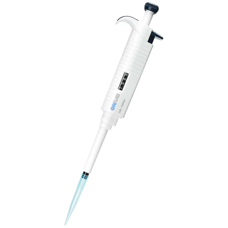 ONiLAB Lab Micropipette, Single Channel Pipette,Adjustable Volume Pipette, Micro Pipettes, High Precision Pipettor,Fully Autoclavable,10-100ul 10-100ul