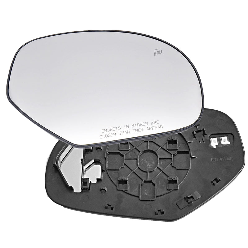RH Passenger Right side Mirror Glass Replacement Power Heated Right Passenger Side for 2007-2014 Cadillac Escalade Chevy Silverado Tahoe GMC Sierra Yukon